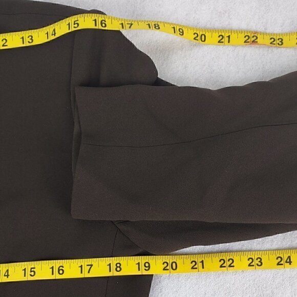 Casual Corner Annex Brown Button Down Blazer Size 10 - Picture 8 of 11